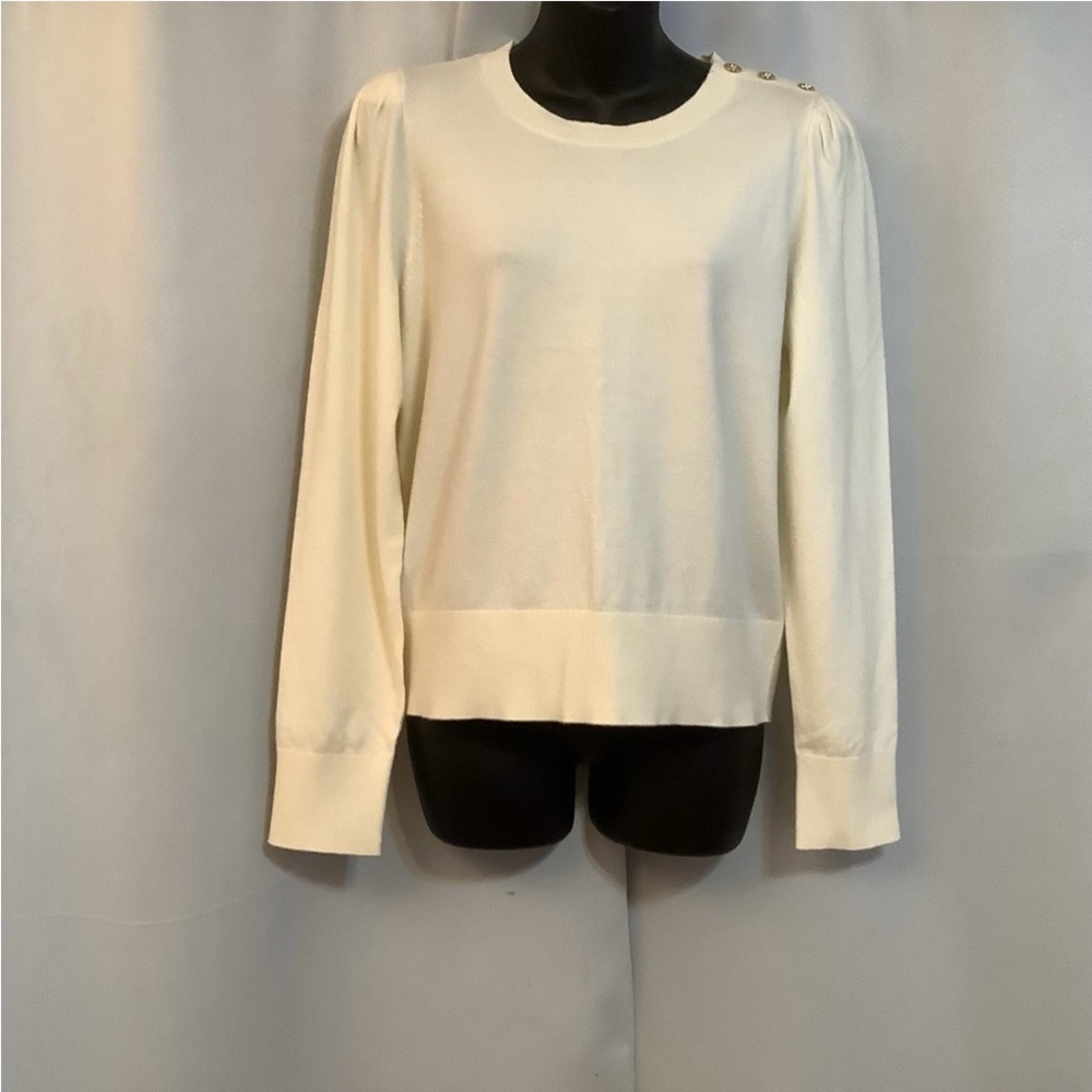 Micheal Micheal Kors Sweater Women’s Size Large Knit Bone Cream